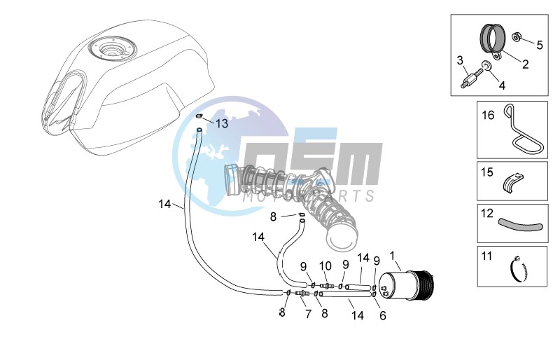 Fuel vapour recover system