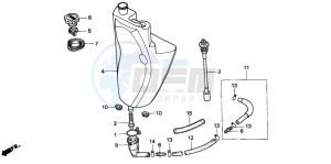 SH75D drawing OIL TANK