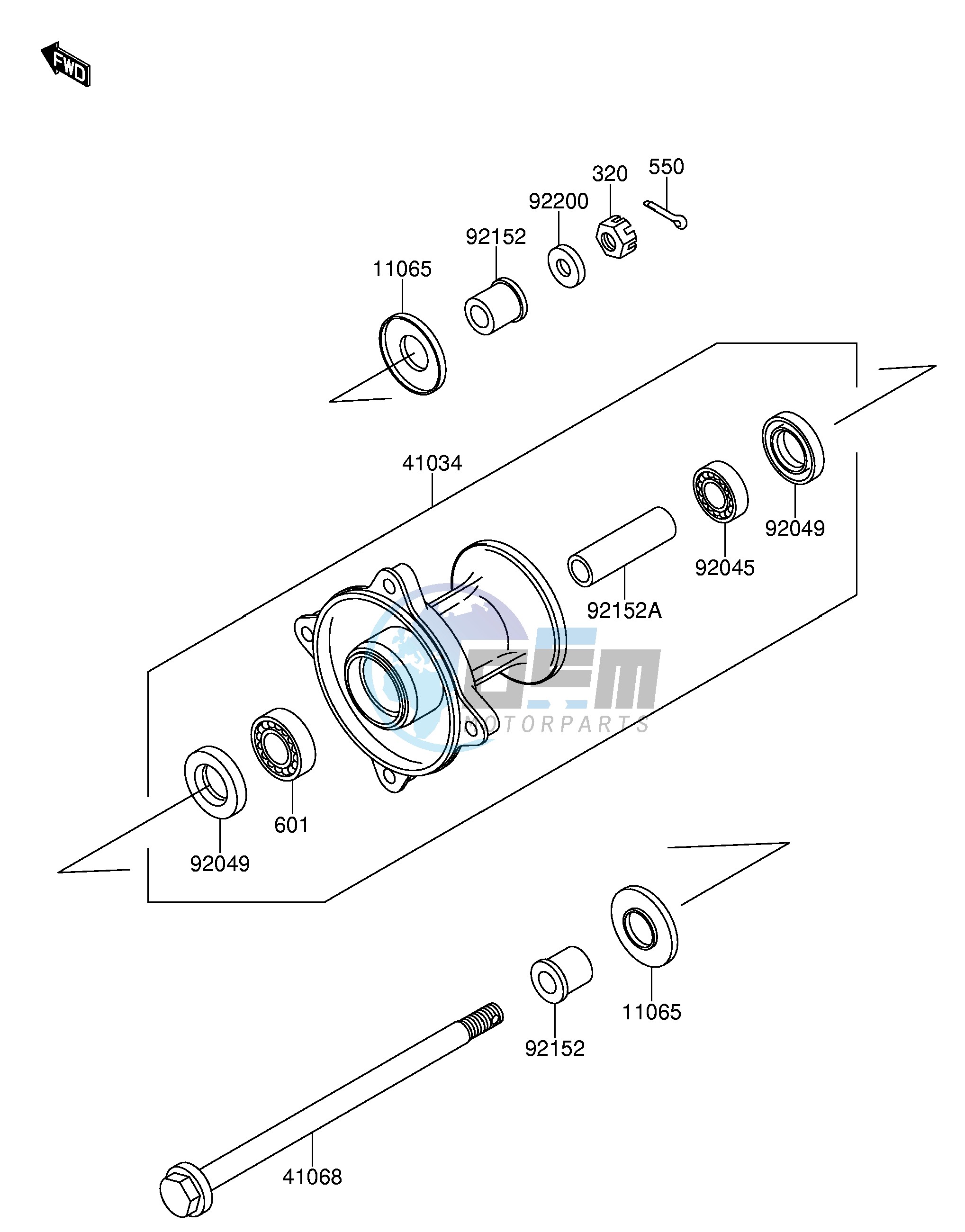 FRONT HUB