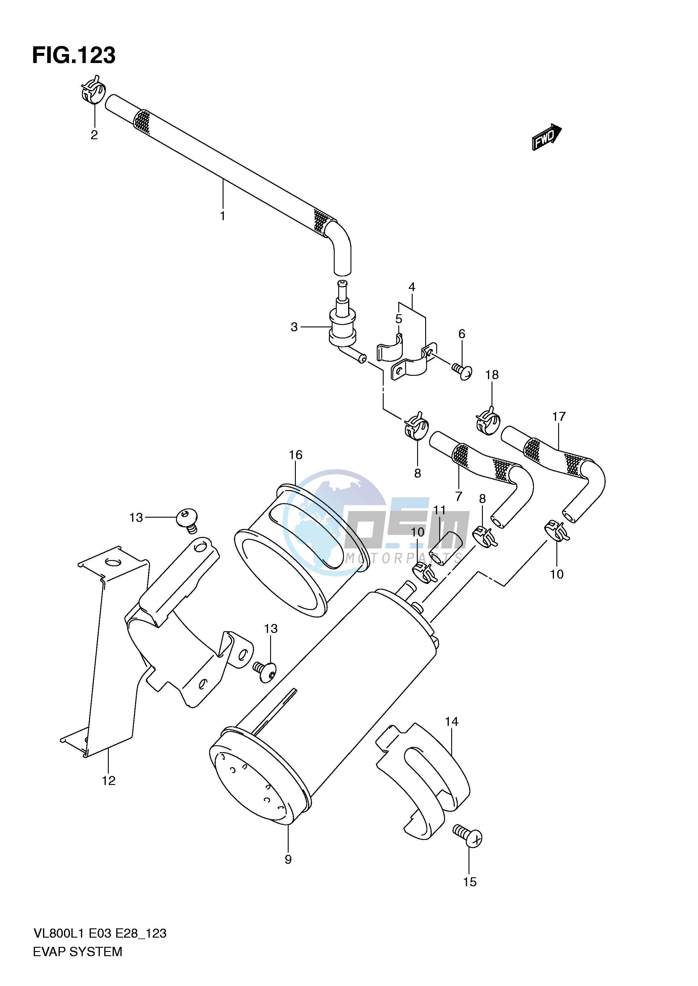 EVAP SYSTEM (VL800TL1 E33)