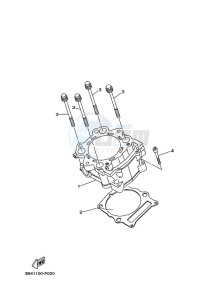 YFM700FWB KODIAK 700 (B6KA) drawing CYLINDER