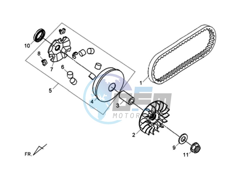 CLUTCH / V BELT