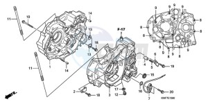 CBF125MA UK - (E) drawing CRANKCASE