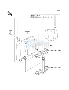 KLX110 KLX110A7F EU drawing Accessory