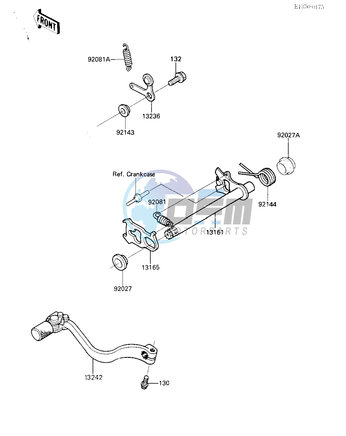 GEAR CHANGE MECHANISM