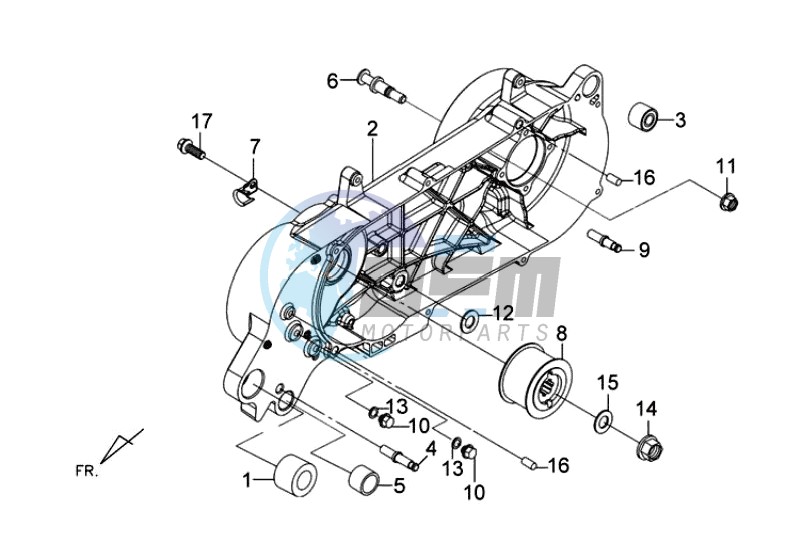 CRANKCASE LEFT