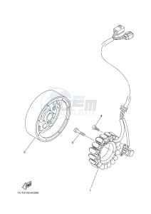 YFM450FWAD YFM450PHF GRIZZLY 450 EPS HUNTER (2LCA) drawing GENERATOR