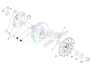 Beverly 350 4t 4v ie e3 ( USA - ca ) USA_CAL drawing Driving pulley