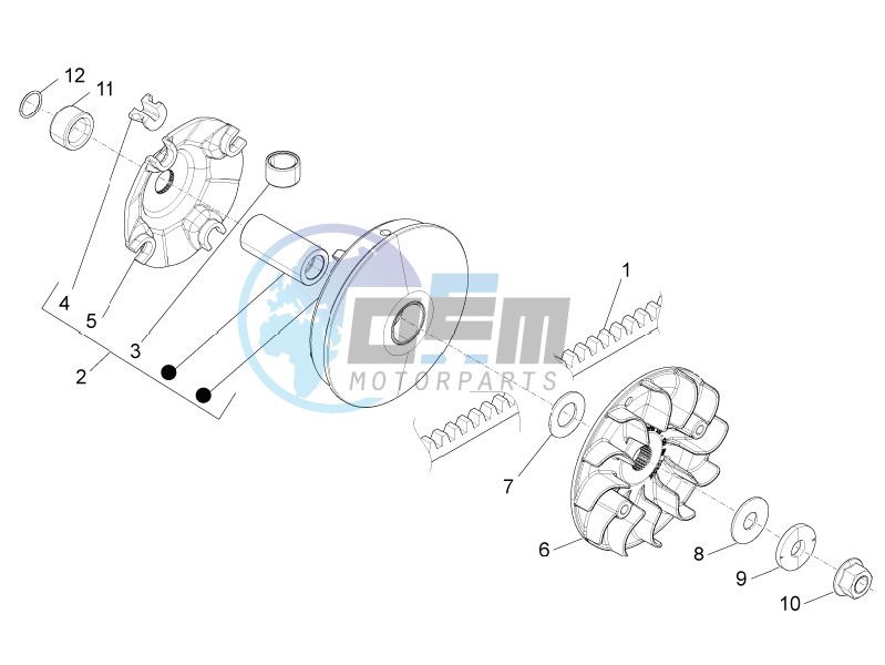 Driving pulley