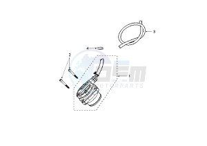 LUDIX 14 CLASSIC - 50 cc drawing SECONDARY AIR SYSTEM