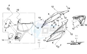 JET SPORT X R 50 drawing COWLING