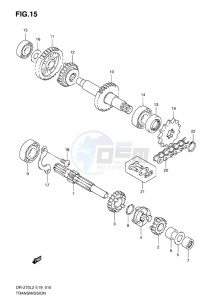 DR-Z70 EU drawing TRANSMISSION