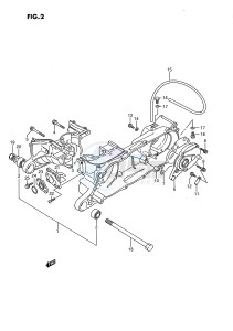 LT80 (P3) drawing CRANKCASE