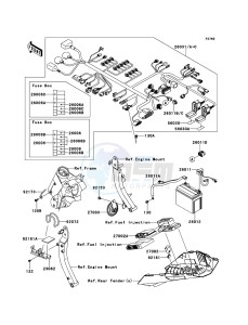 Z1000_ABS ZR1000ECFA FR XX (EU ME A(FRICA) drawing Chassis Electrical Equipment