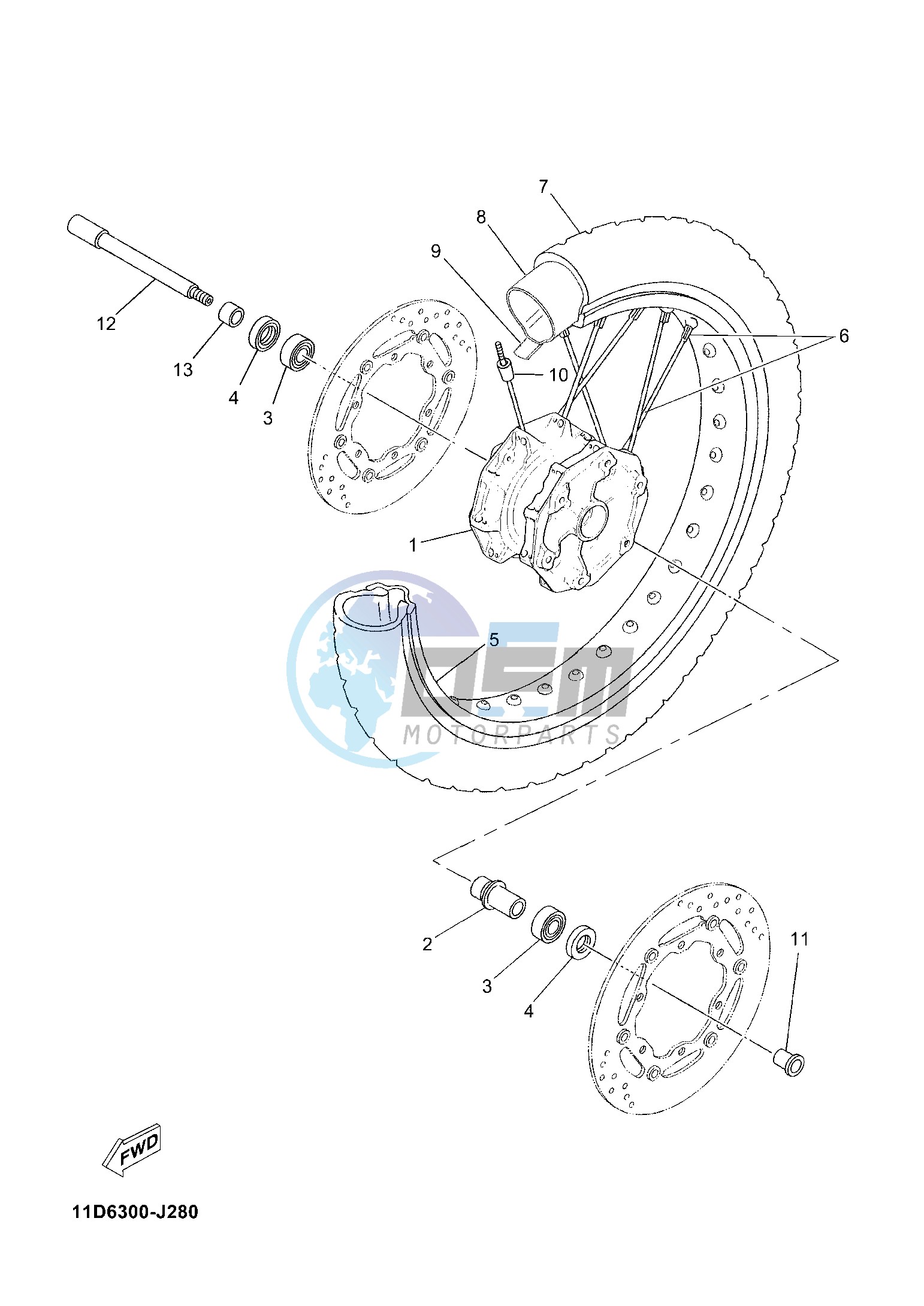 FRONT WHEEL