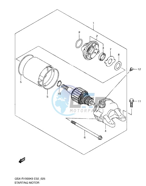 STARTING MOTOR