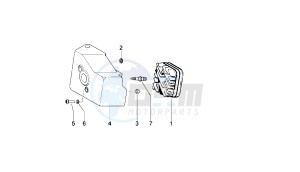 VARIANT SPORT - 50 CC VTHSBA00 2T drawing CYLINDER HEAD