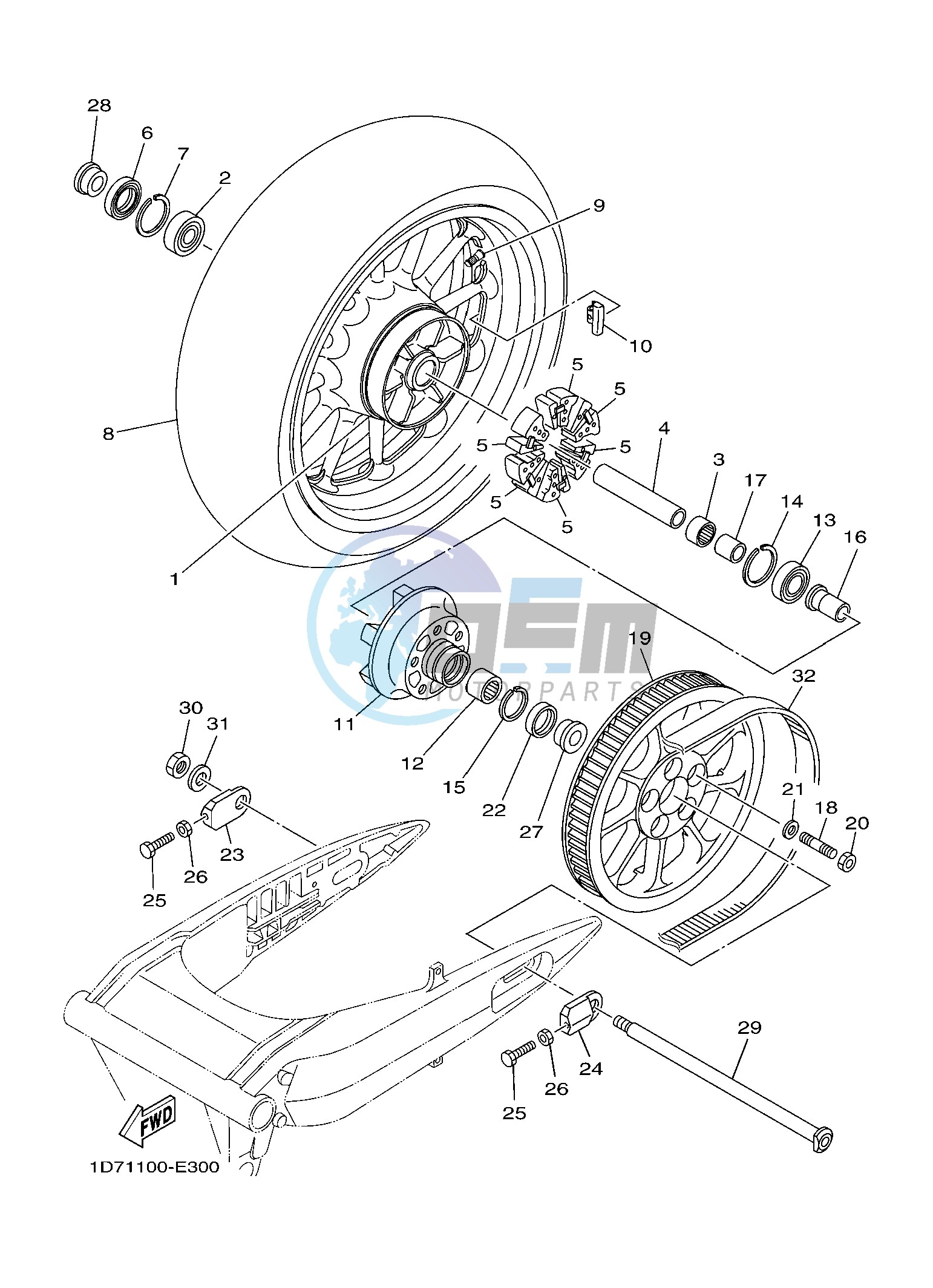 REAR WHEEL