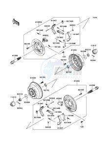 MULE_600 KAF400BBF EU drawing Front Hub