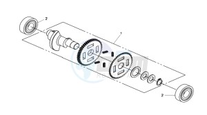 QUAD LANDER 300S drawing BALANCE SHAFT