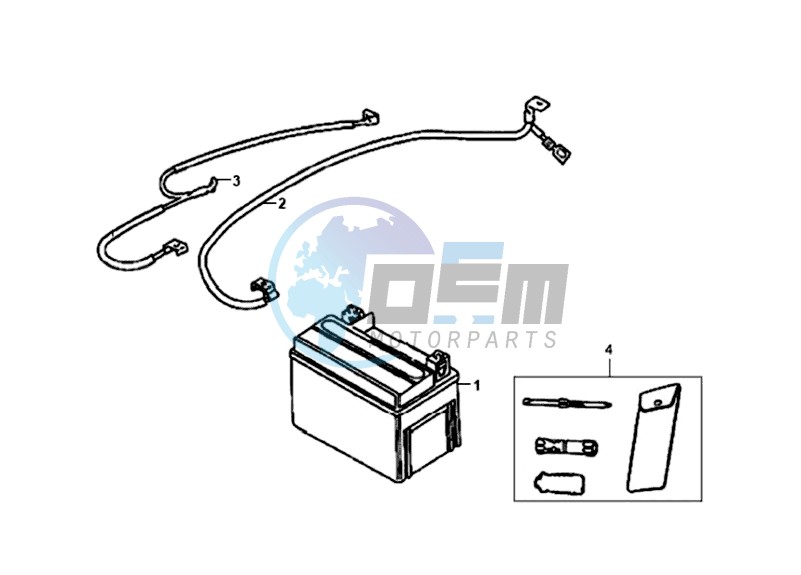 BATTERY / TOOLKIT