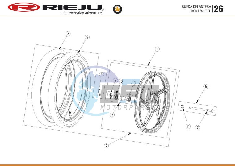 FRONT WHEEL