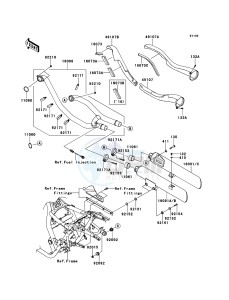 VN1700_CLASSIC_ABS VN1700FCF GB XX (EU ME A(FRICA) drawing Muffler(s)