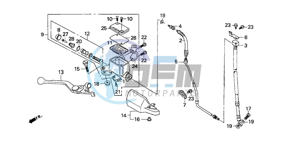 FR. BRAKE MASTER CYLINDER (2)