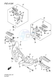 VZR1800BZ BOULEVARD EU drawing FOOTREST