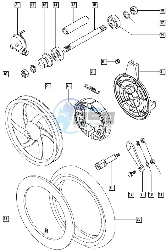 Front wheel