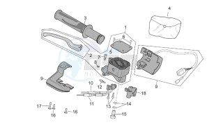 Atlantic 500 drawing RH controls