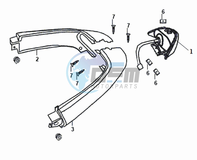 TAIL LIGHT - COWLING