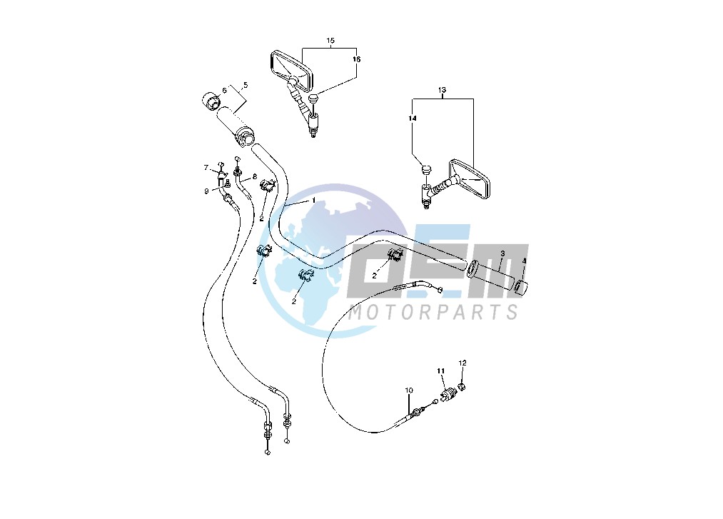 STEERING HANDLE- CABLE