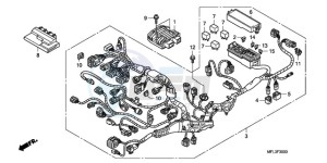 CBR1000RR9 France - (F / CMF MME REP) drawing WIRE HARNESS (CBR1000RR)