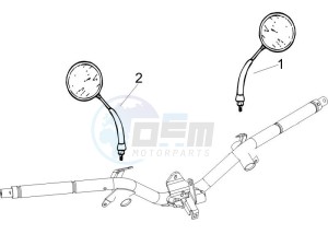 Liberty 200 4t e3 drawing Mirrors