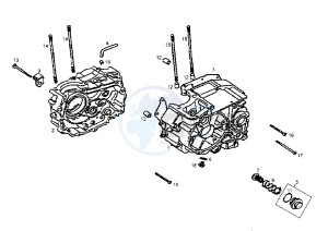 DXR QUAD - 200 cc drawing CRANKCASE