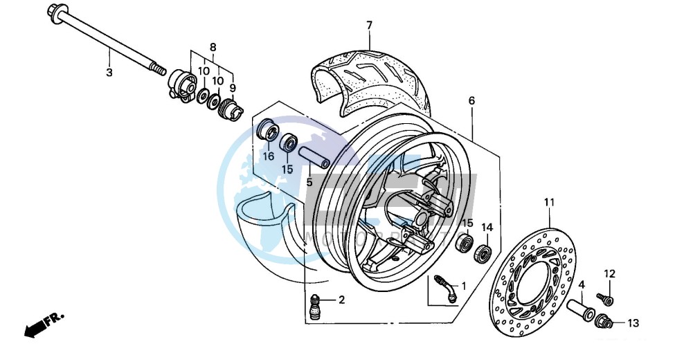 FRONT WHEEL