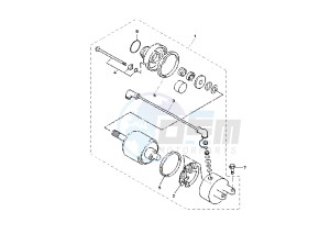 YP MAJESTY DX 250 drawing STARTING MOTOR