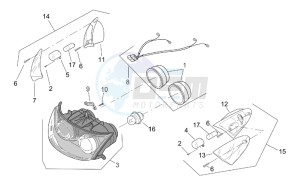 SR 50 H2O (ie+carb.) 03-12 drawing Head lamp