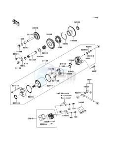 NINJA_ZX-10R ZX1000JDF FR XX (EU ME A(FRICA) drawing Starter Motor