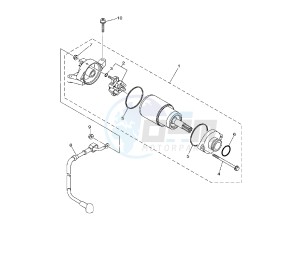 XTZ SUPER TENERE 1200 drawing STARTING MOTOR