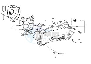 Liberty 2T RST 50 drawing Crankcase cover