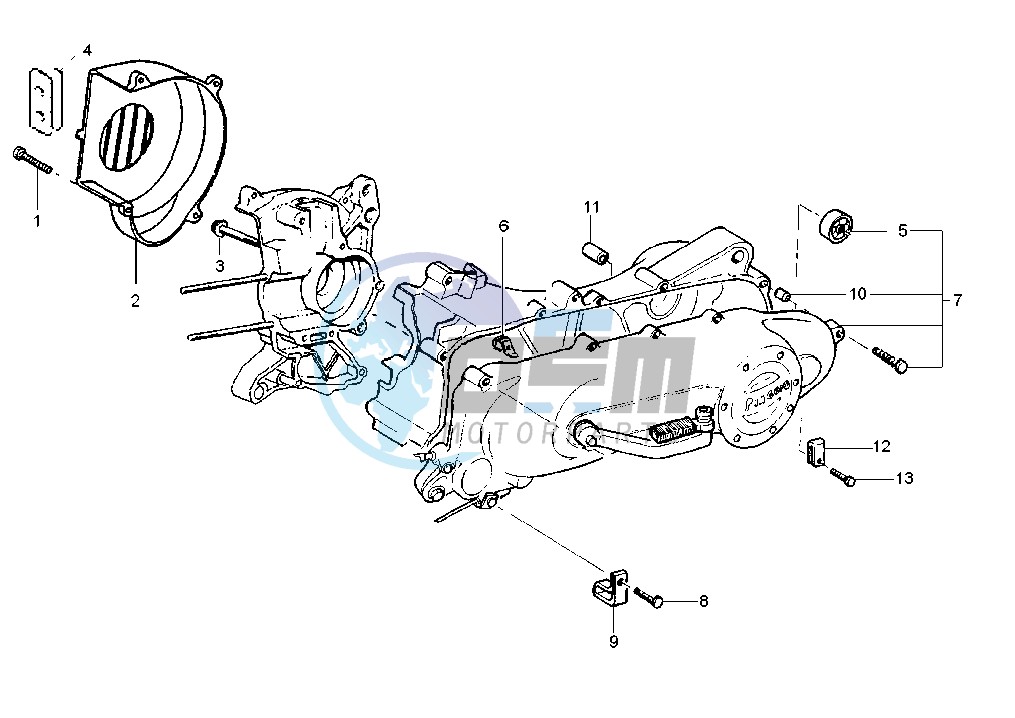 Crankcase cover