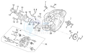 MX 50 drawing Clutch cover