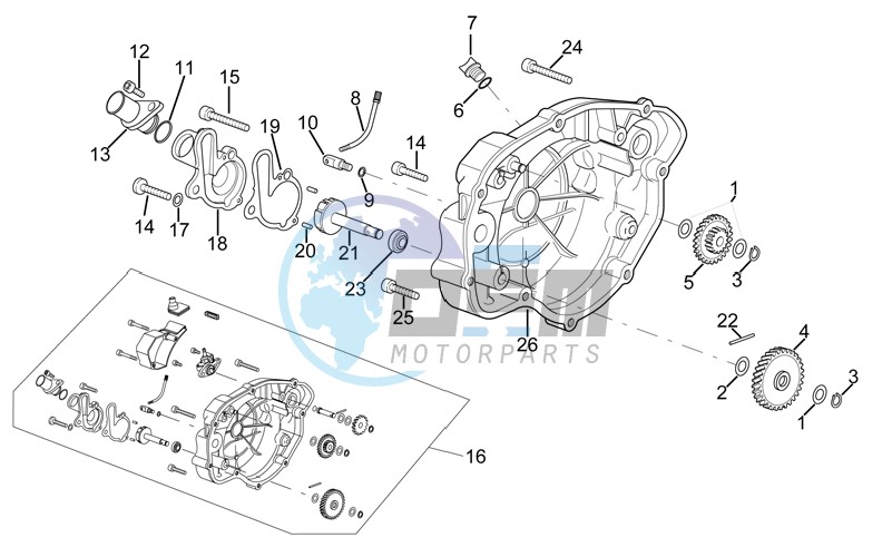 Clutch cover