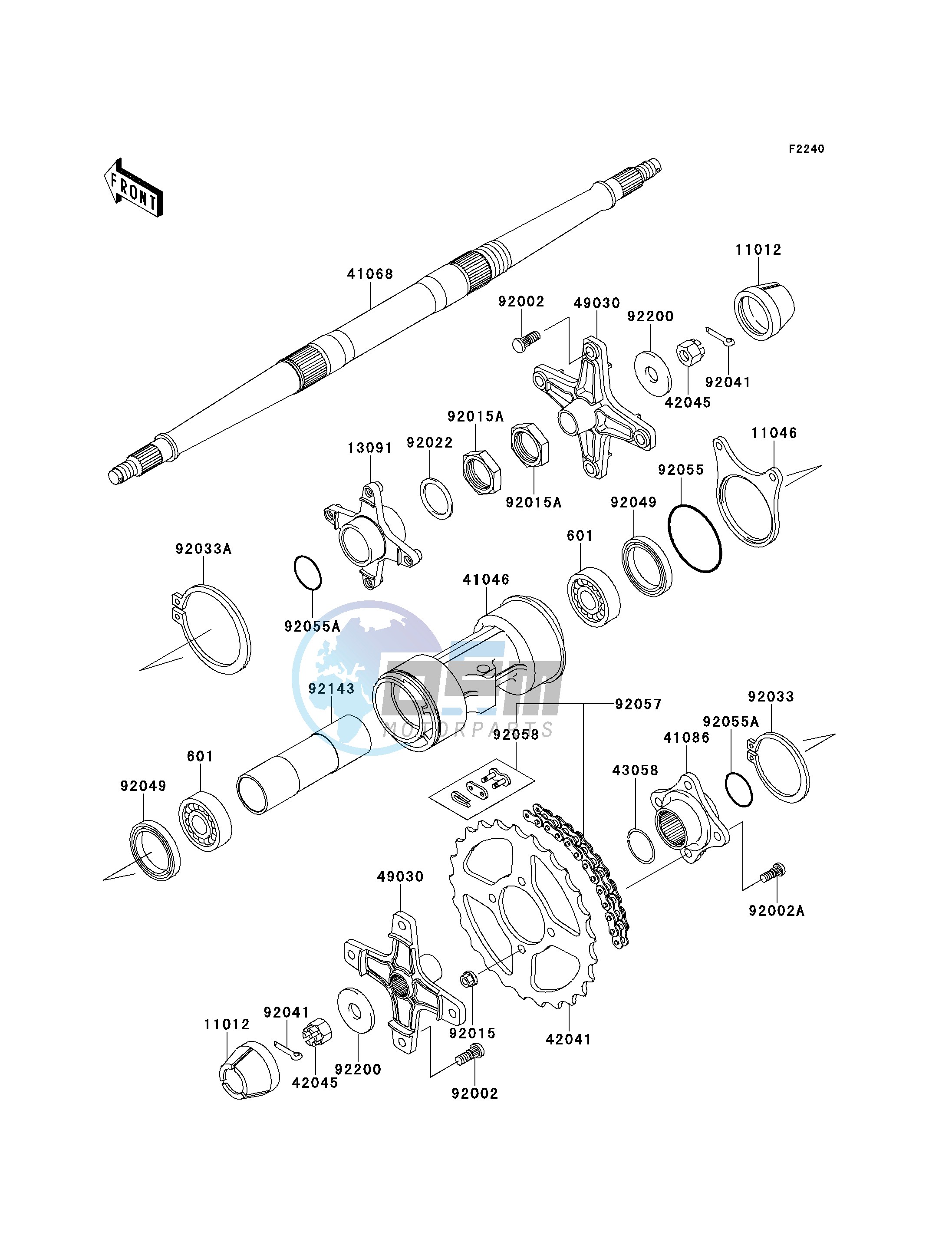 REAR HUB