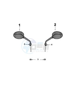 DJANGO 50 4T SPORT P drawing MIRRORS