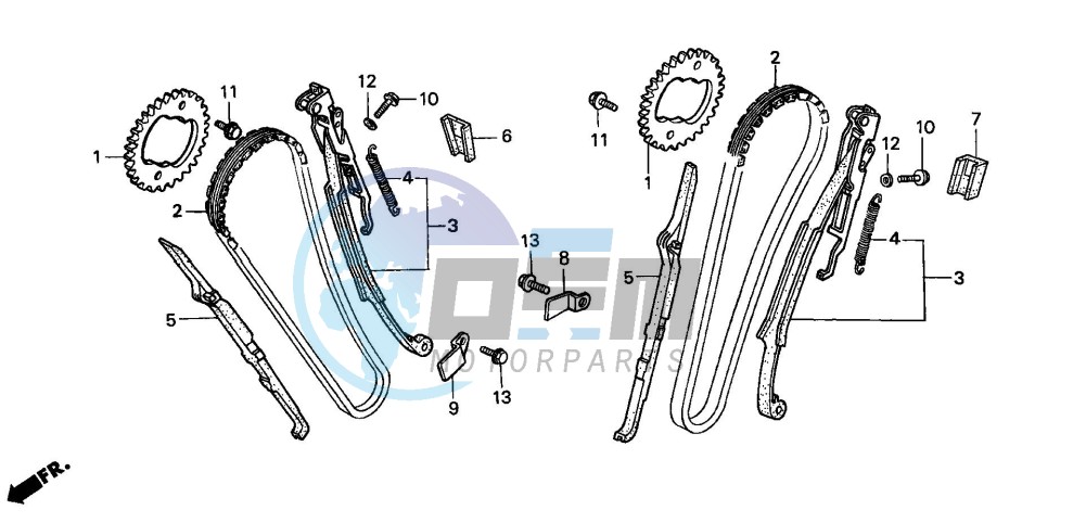 CAM CHAIN/TENSIONER