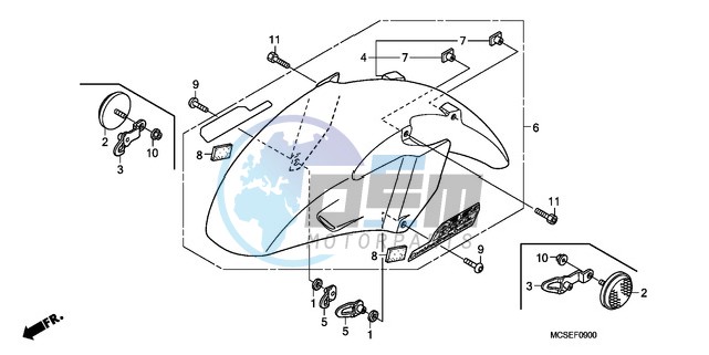 FRONT FENDER