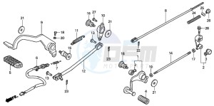 NV750C2 drawing PEDAL